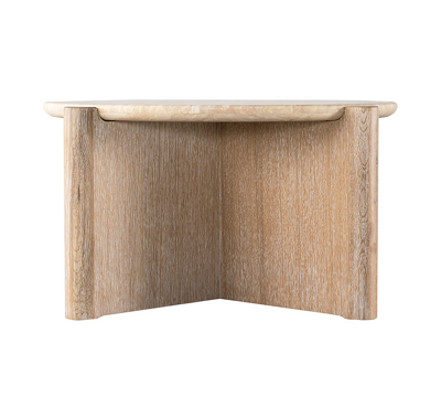 Pebble Coffee Table with a Stone Top L